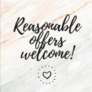 Reasonable Offers Welcomed! 💙💙💙